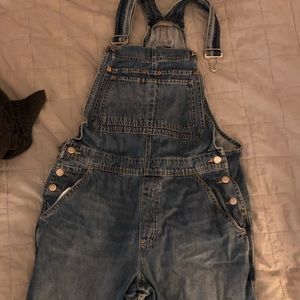 Gap denim overalls size M